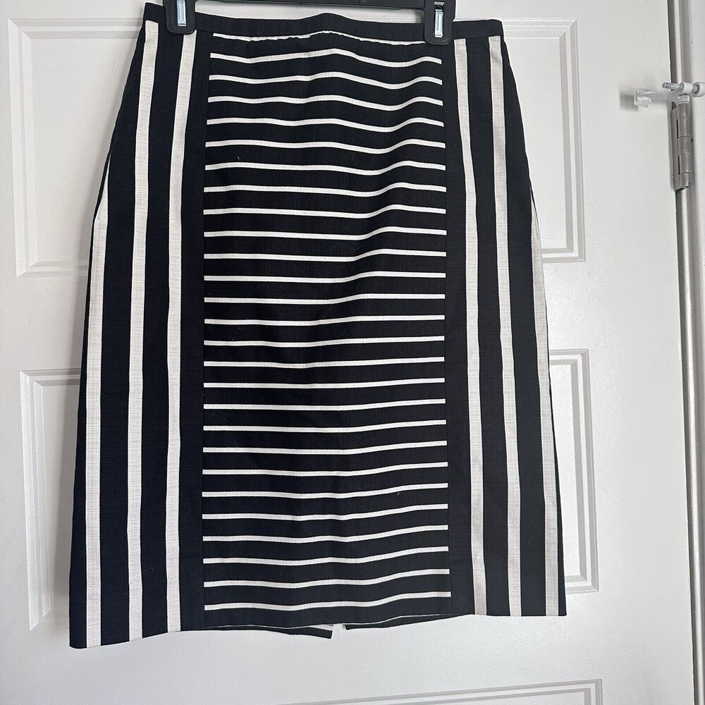 J Crew Skirt Black No 2 Pencil Size 6